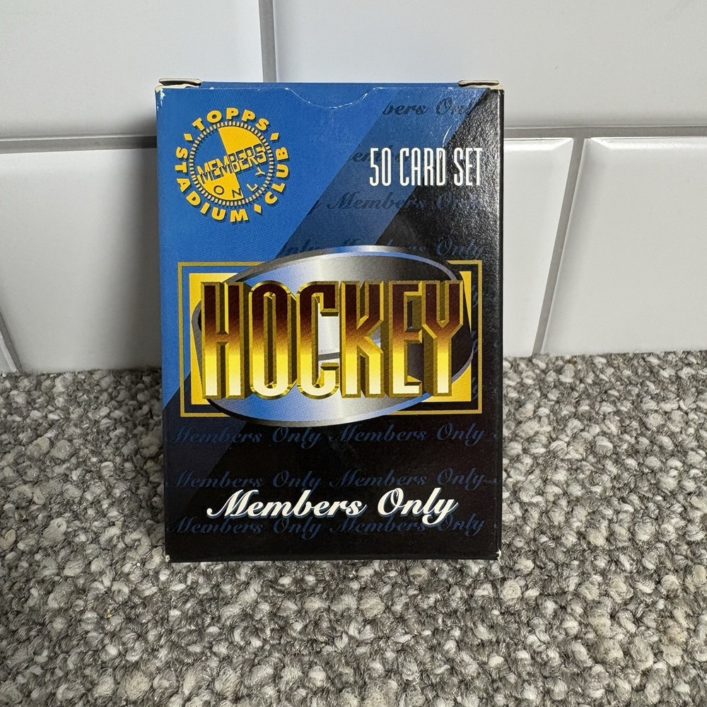 1995-96 Topps Stadium Club Members Only Hockey 50 Card‎ Set